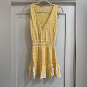 WISKII RIVIERA KNIT MINI COLORBLOCK DRESS